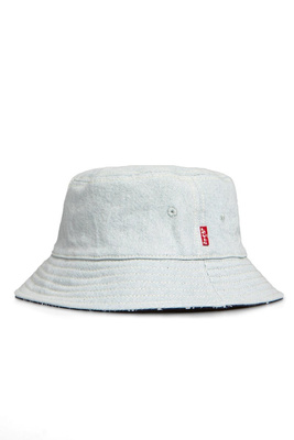 Levi's Reversible Bandana Bucket Hat navy