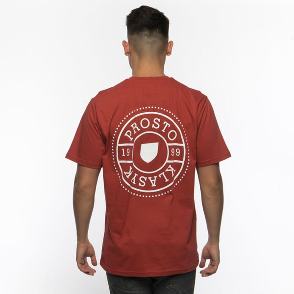 Koszulka Prosto Klasyk T-shirt Tyre bordo