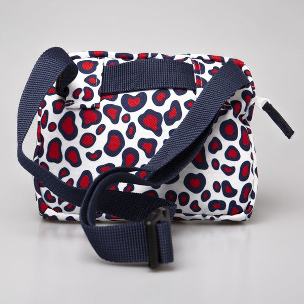 Saszetka Prosto Klasyk Side Bag Leo Print navy