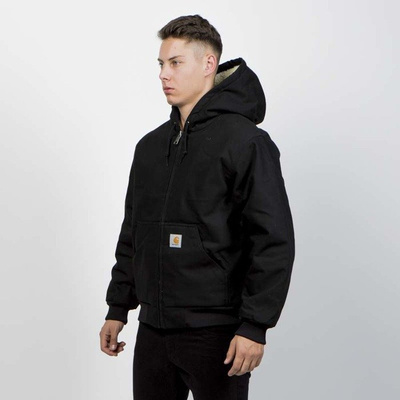 Carhartt WIP winter jacket Active Pile Jacket black