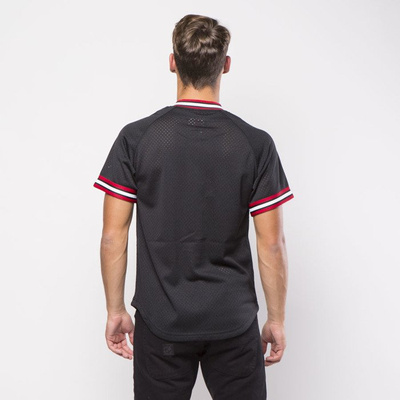 Mitchell & Ness jersey Chicago Bulls black Seasoned Pro Mesh Button Front