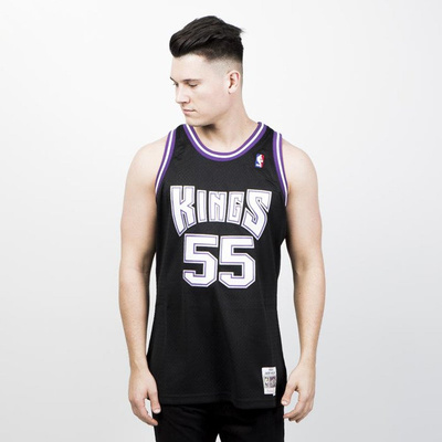 Mitchell & Ness Sacramento Kings #55 Jason Williams black/purple Swingman Jersey 