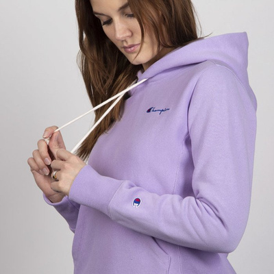 Bluza damska Champion Sweatshirt Reverse Weave Hoody orchid