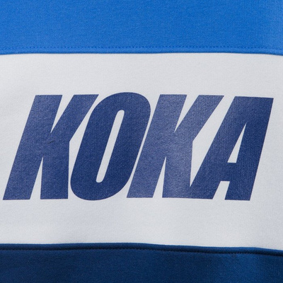 Koka bluza sweatshirt Stripes crewneck navy / white / blue