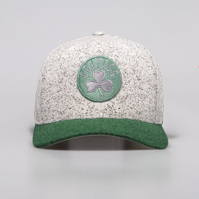 Czapka Mitchell & Ness snapback Boston Celtics white / green No Rest Snapback