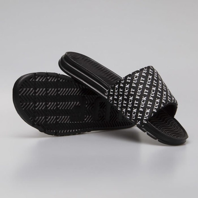 Slides HUF Fuck It Slide black