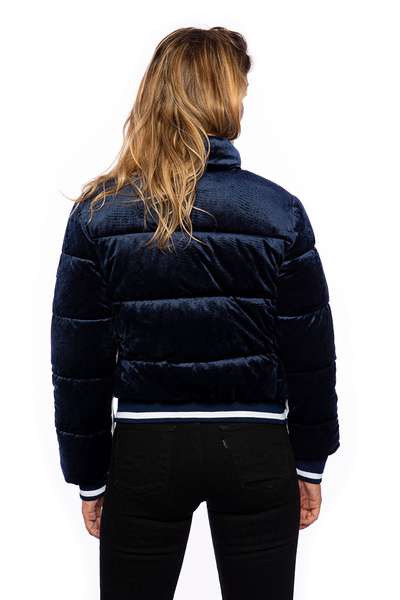 Damska kurtka Fila Women Tavi Puff Jacket granatowa