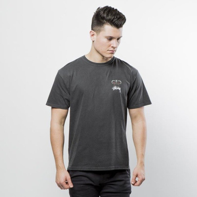 Stussy t-shirt Babylon On Fire Pig. Dyed Tee black