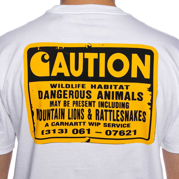 Koszulka Carhartt WIP S/S Rattlesnakes T-shirt biała