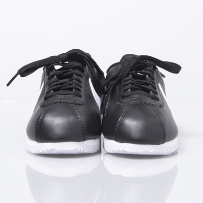 Sneakers buty Nike WMNS Classic Cortez Leather black / white (807471-010)
