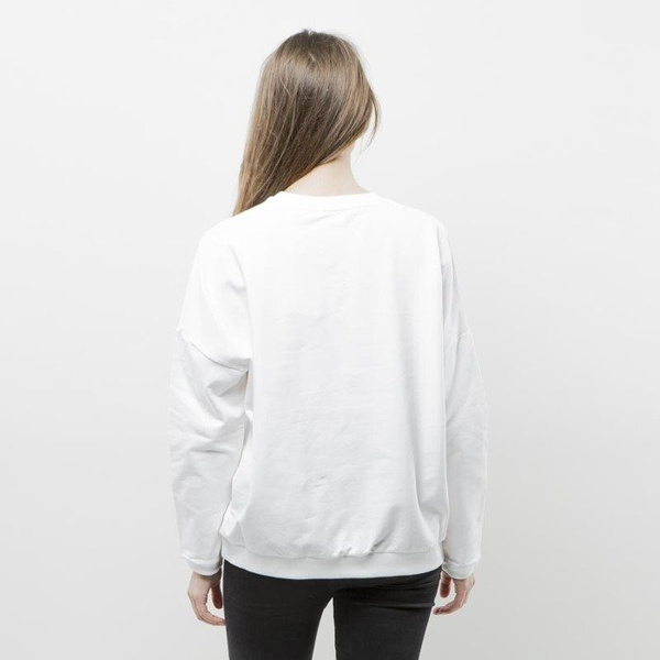 Bluza Carhartt WIP W' Ellery Work Is Over Sweat white / black WMNS