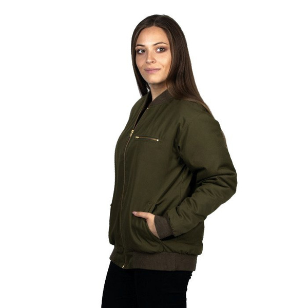 Harp Team Kurtka damska Bomber Ron's Jacket forest green