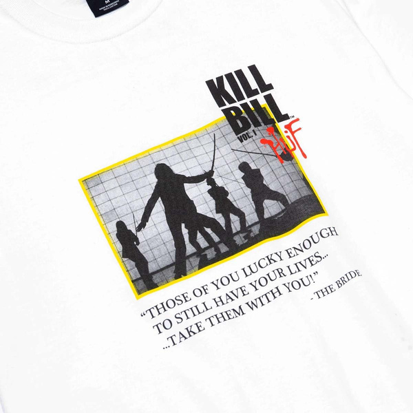 Koszulka HUF Kill Bill Death List Tee biała