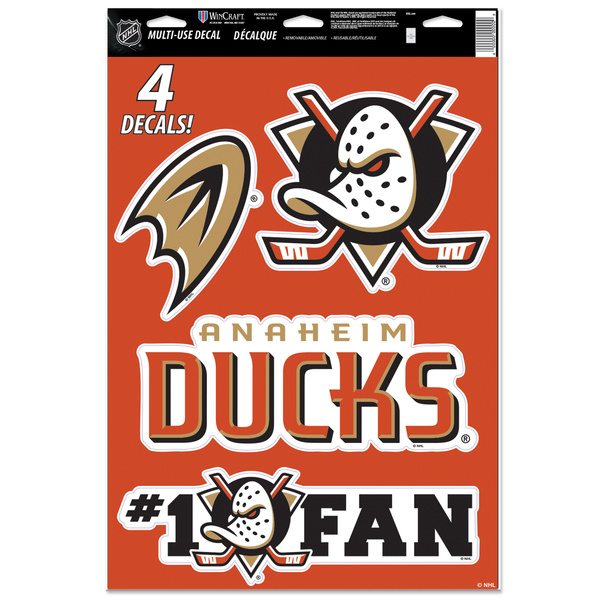 WinCraft NHL Multi-Use Decal 11x17 Anaheim Ducks