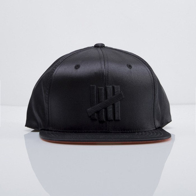 Undefeated czapka snapback Flight Jacket black