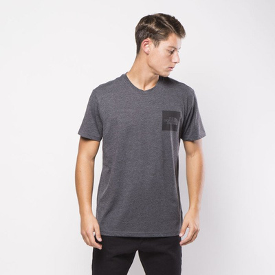 The North Face T-shirt Fine Tee dark heather grey 