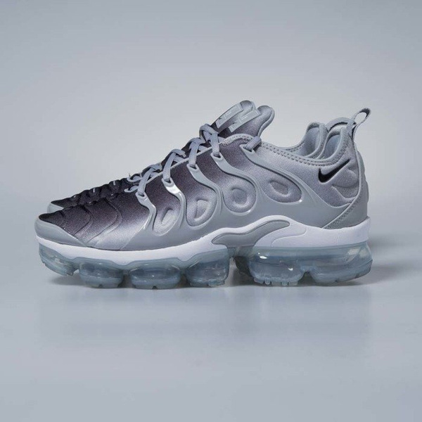 Sneakers Buty Air VaporMax Plus wolf grey/black-white 924453-007