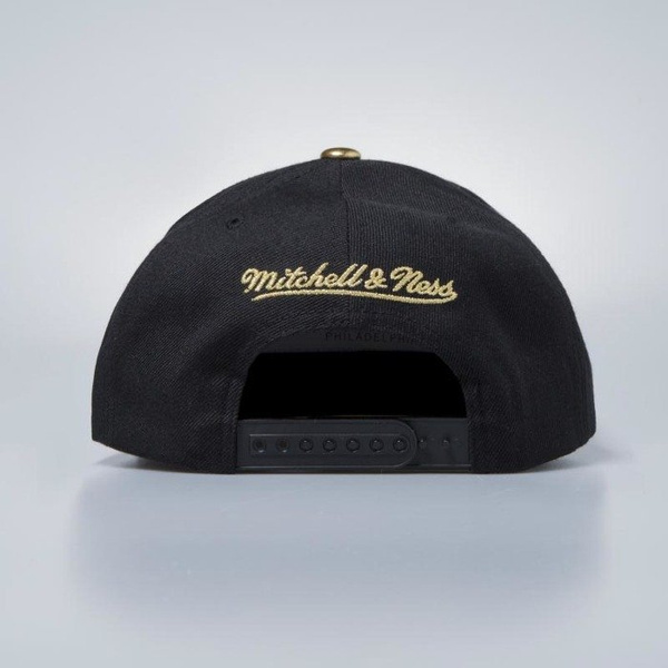 Czapka Mitchell & Ness snapbeck Chicago Bulls black Gold Tip
