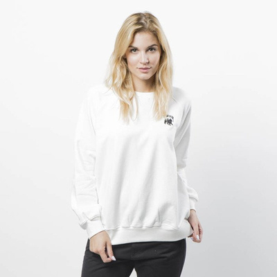 Bluza damska Stussy Sweatshirt Otto Raglan Crew off white WMNS 
