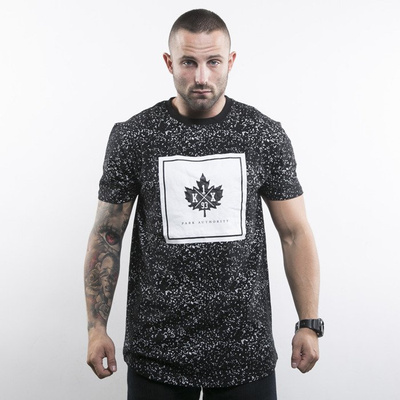 K1X t-shirt Speckle Leaf Long-T black