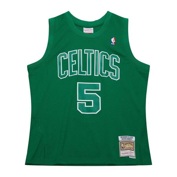 Koszulka Mitchell & Ness Boston Celtics #5 Kevin Garnett Day Swingman Jersey green