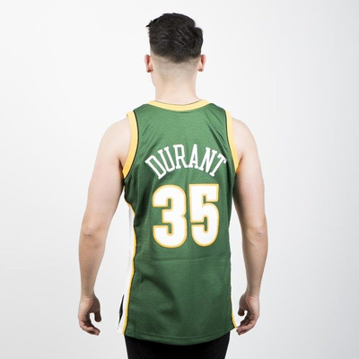 Koszulka Mitchell & Ness Seattle Supersonics #35 Kevin Durant green/white Swingman Jersey