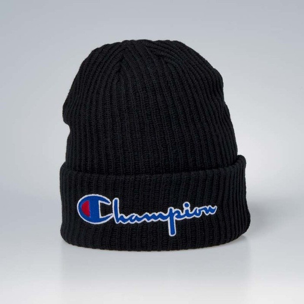 Czapka zimowa Champion Big Logo Beanie black