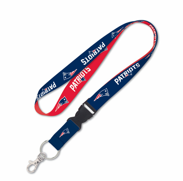 WinCraft NFL Lanyard w/detachable buckle 1" New England Patriots