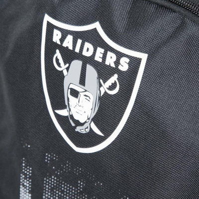 Forever Collectibles plecak backpack Stripe Primetiame Oakland Raiders black