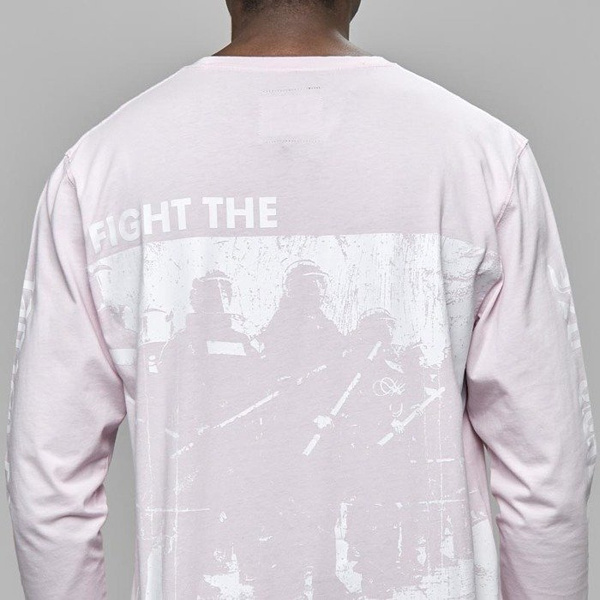 Koszulka Cayler & Sons Black Label Order Longsleeve pale pink / white
