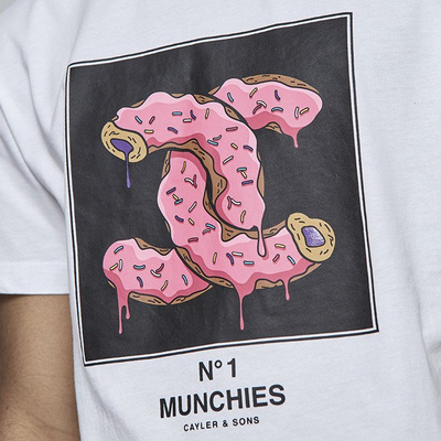 Cayler & Sons WHITE LABEL t-shirt WL Munchel Tee white / mc