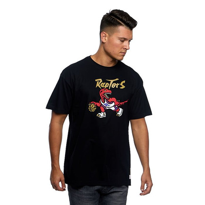Koszulka Mitchell & Ness Toronto Raptors Gold Dribble Tee black