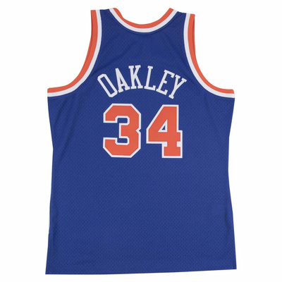 Mitchell & Ness New York Knicks #34 Charles Oakley Swingman Jersey royal