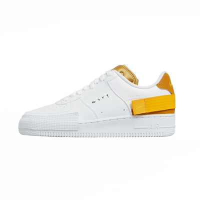 Sneakers Nike Air Force 1-Type white/university gold (AT7859-100)