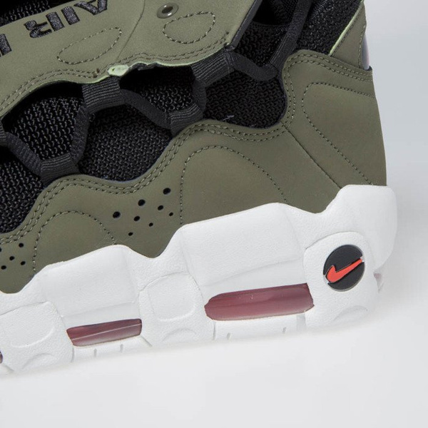 Sneakers buty Nike Air More Money medium olive/black (AJ2998-200)