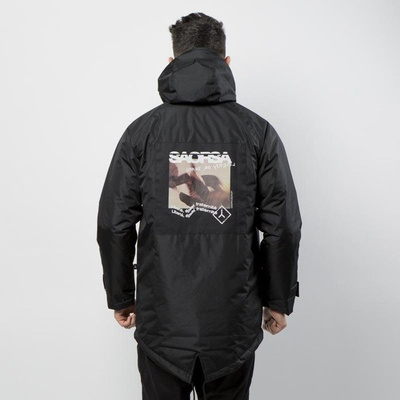 Kurtka We Peace It Parka Jacket Saorsa black