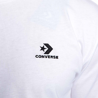 T-shirt Converse Left Chest Star Chevron white