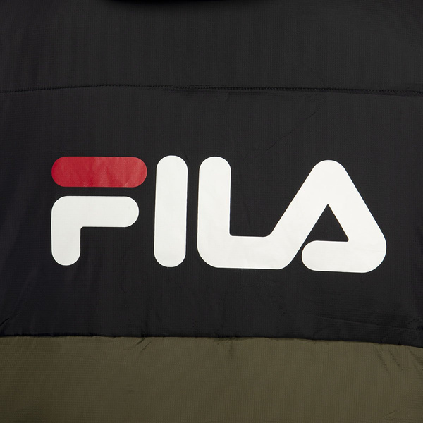 Kurtka zimowa Fila Men Tanner Tape Puffer Jacket czarna