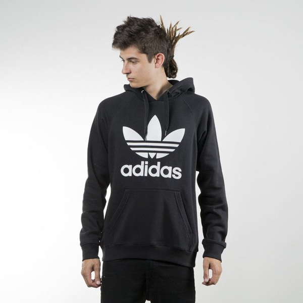 Adidas Originals bluza sweatshirt Orig 3Foil Hood black (AB8291)