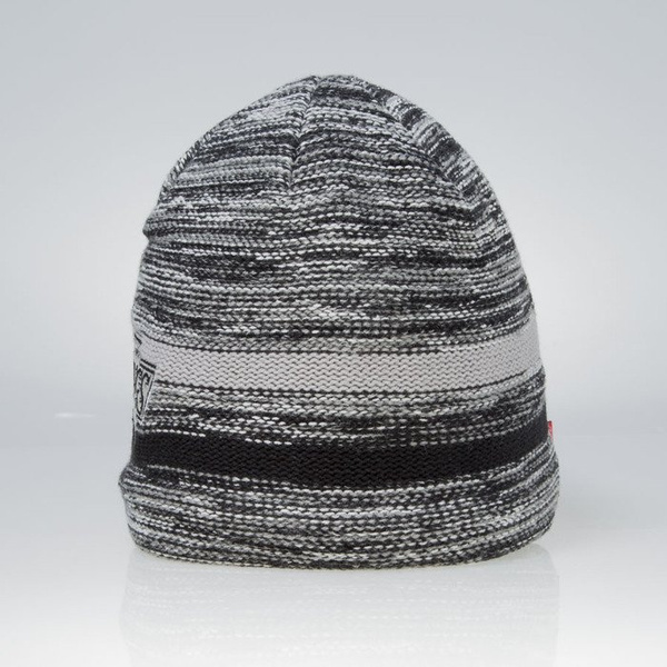 Czapka zimowa Mitchell & Ness winter beanie Los Angeles Kings grey KW17Z Static Team Stripe