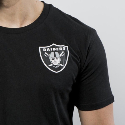 Majestic Athletic NFL Helmet Logo Tee Oakland Raiders - black