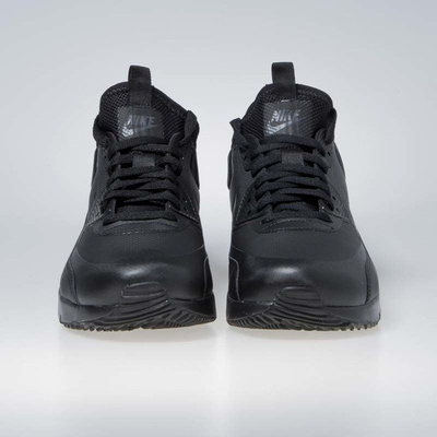 Sneakers buty Nike Air Max 90 Ultra Mid Winter black/black-anthracite (924458-004)