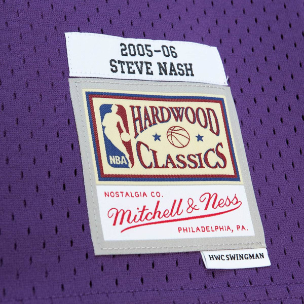 Koszulka Mitchell & Ness Phoenix Suns #13 Steve Nash HWC Jersey fioletowa