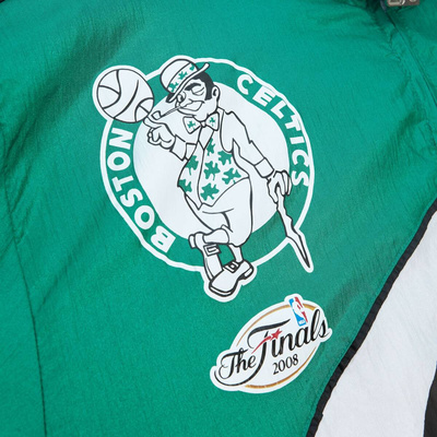 Kurtka Mitchell & Ness Boston Celtics Arched Retro Lined Windbreaker multi/white