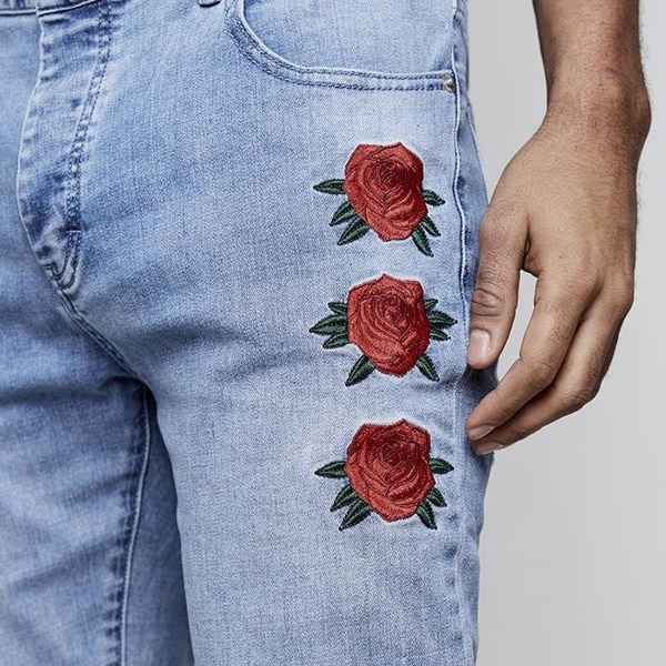 Spodnie Cayler & Sons All Day Denim In Bloom Ian Denim Pants light blue