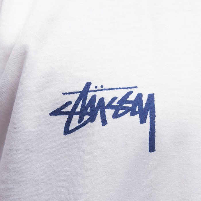 Stussy t-shirt NYC 80 white | Bludshop.com