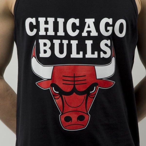 Koszulka Mitchell & Ness tank top Chicago Bulls black Team Logo