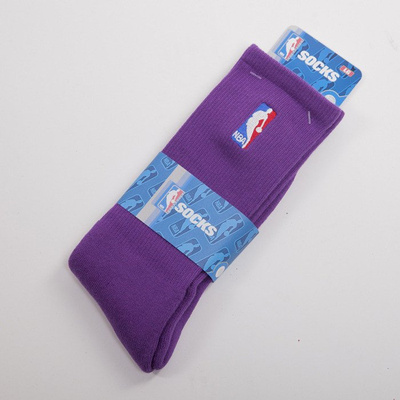 FBF skarpety NBA Logo purple A301