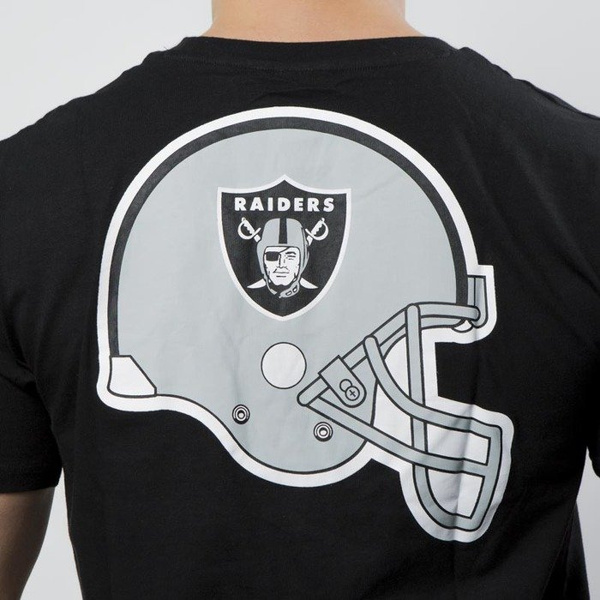 Koszulka Majestic Athletic NFL Helmet Logo Tee Oakland Raiders black