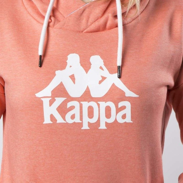 Bluza damska Kappa Chloe Hoody living coral melange 303903-30M